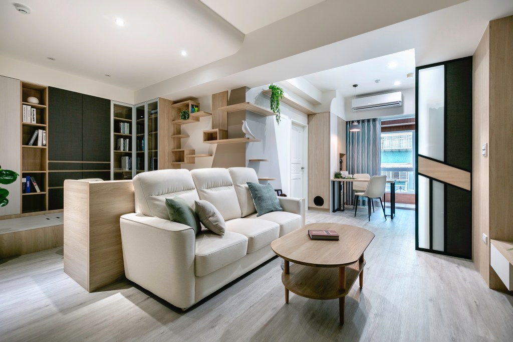 溫馨機能兼具的現代簡約居家